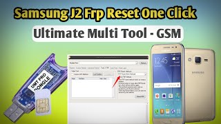 Samsung J2 Frp Unlock By Umt Dongle  New Method 2023  GSM Mullti Tool frp [upl. by Adnolor29]