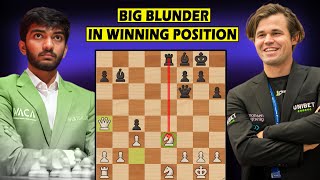 Gukesh escapes after Carlsens aggressive Rook sacrifice  GUKESH VS MAGNUS CARLSEN [upl. by Quint]