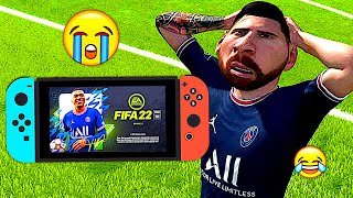 FIFA 22 KARRIEREMODUS aber auf Nintendo Switch  🔍😭 [upl. by Atinele896]