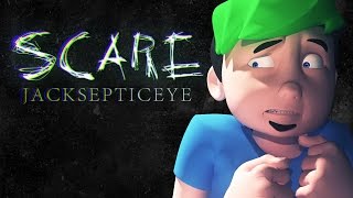 Scare Jacksepticeye  Jacksepticeye Animated ft Pewdiepie  Outlast 2 Animated [upl. by Hcirdla]