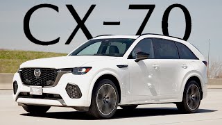 Game Changer 2025 Mazda CX70  The Ultimate SUV You Need First Drive [upl. by Oirom]