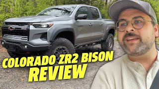 2024 Chevrolet Colorado ZR2 Bison  Jalopnik Reviews [upl. by Dogs430]