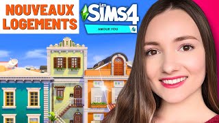 Jai construit des nouvelles maisons à Ciudad Enamorada 🌞 LES SIMS 4 [upl. by Hentrich]