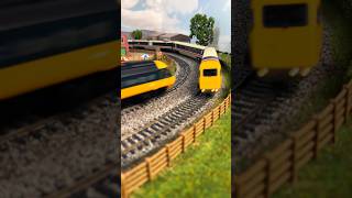 Intercity 125 and APT Passing on the Model Railway [upl. by Duncan]