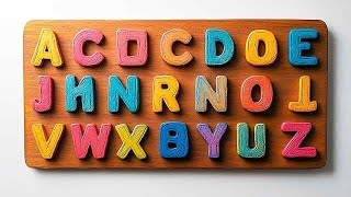 ABC Song For Kids  Learn Alphabet from a to z with Wooden Toys  Transport for Kids  Phonic Song [upl. by Rivkah]