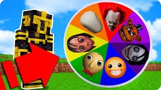 RULETA DE CREEPYPASTAS EN MINECRAFT 😱 [upl. by Lasiaf51]