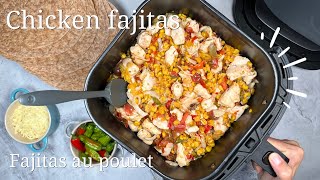 Chicken fajitas Air fryer [upl. by Nannahs22]