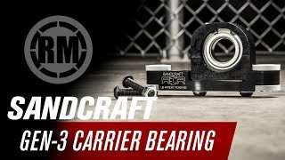 SandCraft Motorsports Gen 3 UTV Carrier Bearing [upl. by Gaynor264]