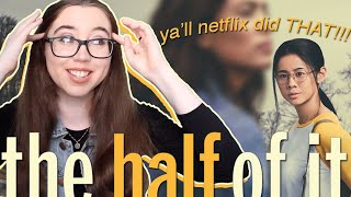 netflix’s queer cyrano is SO FREAKING GOOD a commentary the half of it movie review amp reaction [upl. by Louise758]