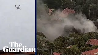 Plane goes into a spiral descent before crashing in Brazil [upl. by Amikahs]