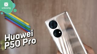 Huawei P50 Pro Unboxing  First Look Εντυπωσιακό [upl. by Corso922]