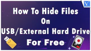 Best Way to Hide Files on USBExternal Hard Disk for Free Exposed [upl. by Maretz540]