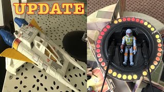 VINTAGE PALITOY DEATH STAR AND CORGI BUCK ROGERS UPDATE [upl. by Delly760]