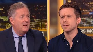 Piers Morgan clashes with socialist commentator in heated debate on IsraelHamas war [upl. by Tarrsus406]