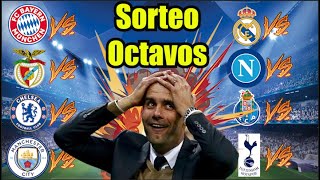 ⚽💥⚽SORTEO Octavos UEFA Champions League 2023💥💥Simulación [upl. by Isahella646]