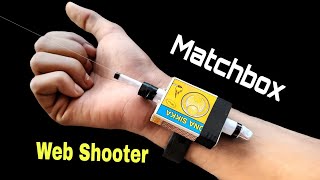 How to make Web Shooter with paper  Easy web Shooter  Paper with shooter gun  Paper craft [upl. by Tildy]