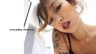 EVERYDAY INSTAGRAM MAKEUP  dahyeshka [upl. by Bonar]