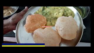 Poori Masala Poori Kilangu in Tamil  சூப்பர் சுவையில் பூரி மசாலா tirunelveli style food foodie [upl. by Tarah]