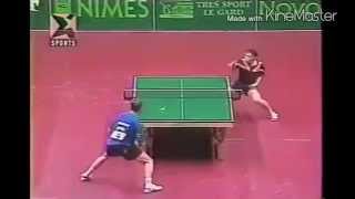 Table Tennis 1996 World Cup Waldner vs Liu Guoliang full match [upl. by Adest]