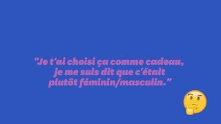 Comment réagir sans sénerver aux cadeaux trop genrés [upl. by Coucher]