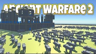 Taking Down a Castle in a HUGE Siege  Ravenfield Meets TABS  Ancient Warfare 2 Gameplay Highlights [upl. by Nereen]