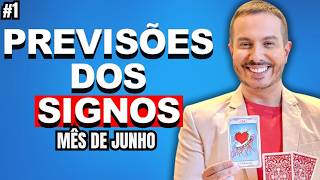 PREVISÕES DE TODOS SIGNOS PARA O MÊS DE JUNHO DE 2024 com André Mantovanni PARTE 1 [upl. by Rehpretsirhc446]