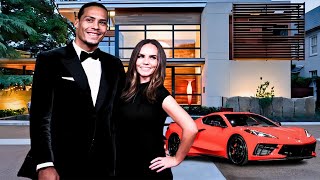 Liverpool Virgil Van Dijk WIFE Lifestyle amp Net Worth 2024 [upl. by Akcired]