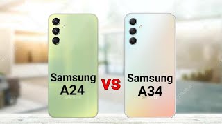 Samsung A24 vs Samsung A34 [upl. by Constantino887]