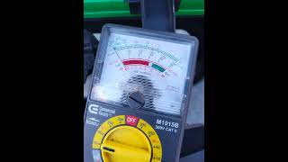 How to use meter to test alternator Commercial Electric M1015B [upl. by Oyr99]