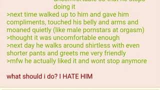 Anon Acts Gy backfires instead  4chan Greentext [upl. by Ellerahs]