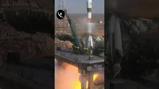 Rocket Launch🚀ResursP no4 Soyuz shorts [upl. by Eimmelc]