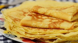 Crêpes Recipe Demonstration  Joyofbakingcom [upl. by Fabien471]