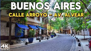 【4K】Las CALLES más PARISINAS de BUENOS AIRES RETIRO  RECOLETA Walking Tour [upl. by Nwahsear]