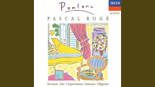 Poulenc Improvisations 110 FP 63  9 Improvisation in D major [upl. by Yrelbmik695]