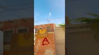 3 HUMOS EN MIRAGE DESDE UNA PAPELERA 🤯 cs2 gaming [upl. by Jallier]