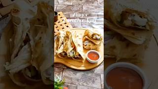 Zinger paratha roll recipe shorts shortvideo viral trending youtubeshorts recipe food [upl. by Depoliti]