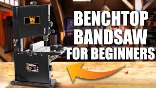 A Bandsaw for Beginner Woodworkers  Wen Benchtop Bandsaw Review [upl. by Cymbre]