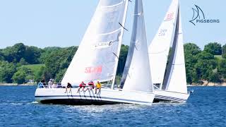 Palby Fyn Cup 2018 X332 DEN 236 XYachts Bluenose [upl. by Enelrad]