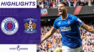 Rangers 20 Kilmarnock  Goals From Colak and Morelos Seal Home Win For Rangers  cinch Premiership [upl. by Enened]