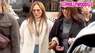 Jennifer Lopez Enjoys A Walk With A Friend After Her Divorce From Ben Affleck In New York NY [upl. by Enelear555]