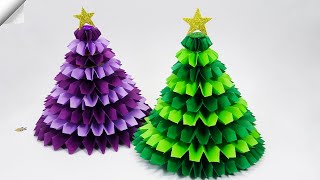 3D paper christmas TREE [upl. by Muir718]