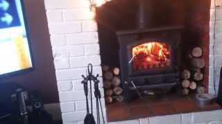 Clarke Regal Woodburner Demo Video [upl. by Drisko]