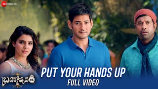 Put Your Hands Up  Full Video  Brahmotsavam  Mahesh Babu  Samantha  Shravana B  Mickey J M [upl. by Mlehliw]