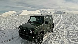 Nuovo Suzuki Jimny Pro vs 2 metri di neve Pneumatici Bridgestone Blizzak Dmv2 mi hanno deluso [upl. by Eirual72]