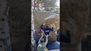 Ulysse 7a ⭐️⭐️⭐️ fontainebleau bouldering climbing [upl. by Chaker]