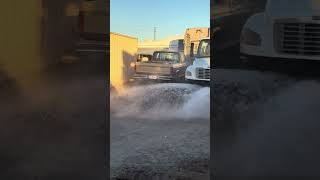 2012 Freightliner M2 Water Truck  Frontal Spraying [upl. by Winograd]