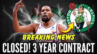 BREAKING Kevin Durant SET TO SIGN with Boston  Boston Celtics News [upl. by Yllen]