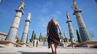 Walking in Ancient Athens 420 BCE AC Odyssey [upl. by Eenel]