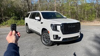 2024 GMC Yukon XL Denali Ultimate Start Up Test Drive Walkaround POV and Review [upl. by Harold]