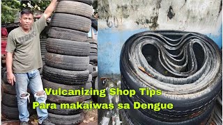 Vulcanizing Shop Tips Para makaiwas sa Dengue fypシ゚viral vulcanizing vulcanizingshop diy [upl. by Ainesell125]